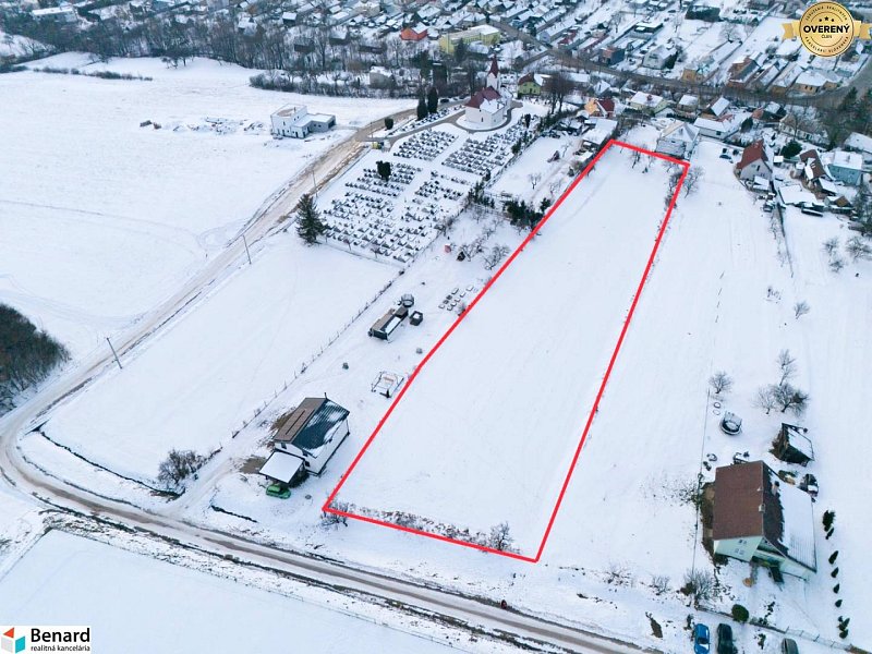 NA PREDAJ 4 PARCELY, obec JAKUBOVANY, okr. SABINOV. 