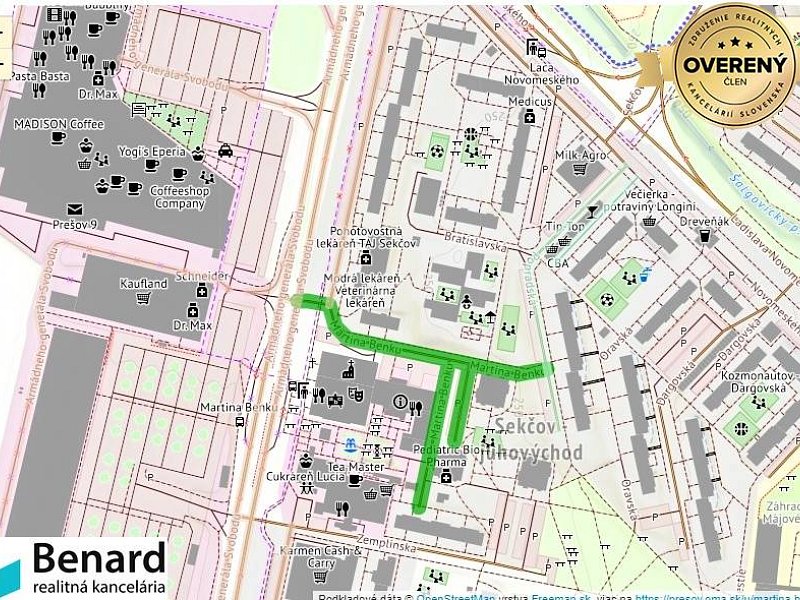 Na PREDAJ PREROBENÝ 3 IZB. BYT, M. BENKU, 72 M2, ,,STARÝ SEKČOV“,PO