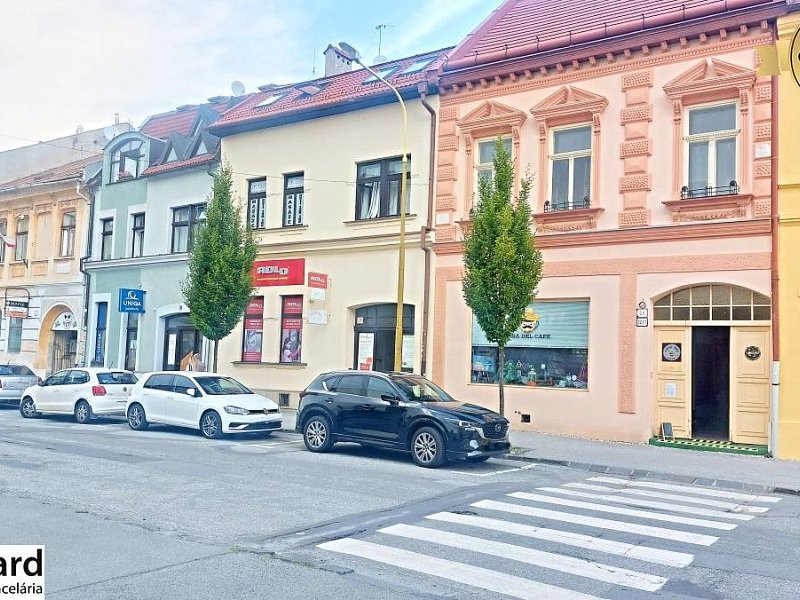 NA PREDAJ BUDOVA na ul. SLOVENSKÁ s prenajatými PRIESTORMI.  