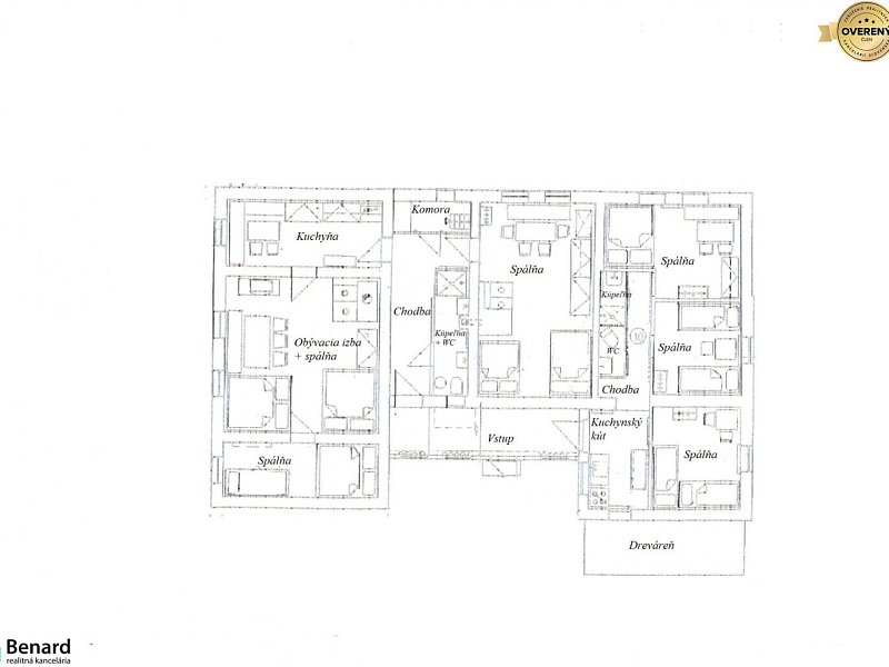 CHALUPA 190 m2, NA POZEMKU 637 m2,  ŽDIAR 