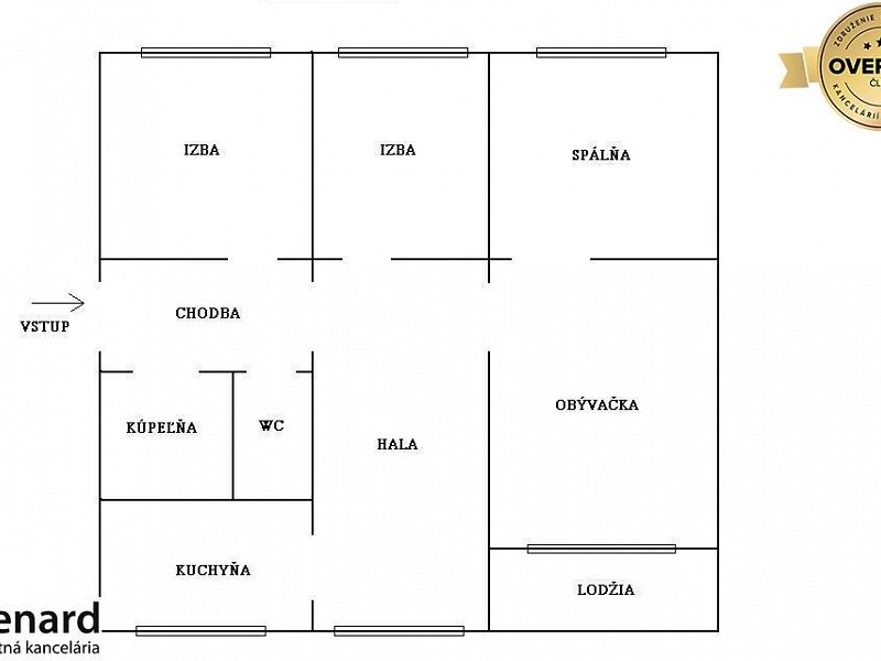 KRÁSNY PREROBENÝ 4-IZBOVÝ BYT S LODŽIOU, 87M2, SEKČOV-PREŠOV