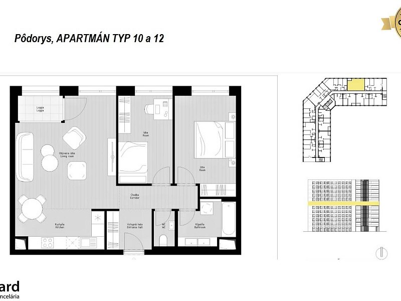 NA PREDAJ POSLEDNÉ 3 IZBOVÉ BYTY, KARPATSKÁ RESIDENCE, POPRAD
