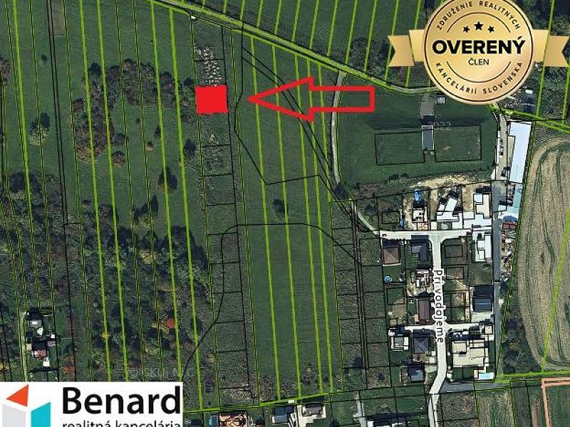 PREŠOV-ĽUBOTICE, INVESTIČNÝ POZEMOK, 578 m2,PRI VODOJEME