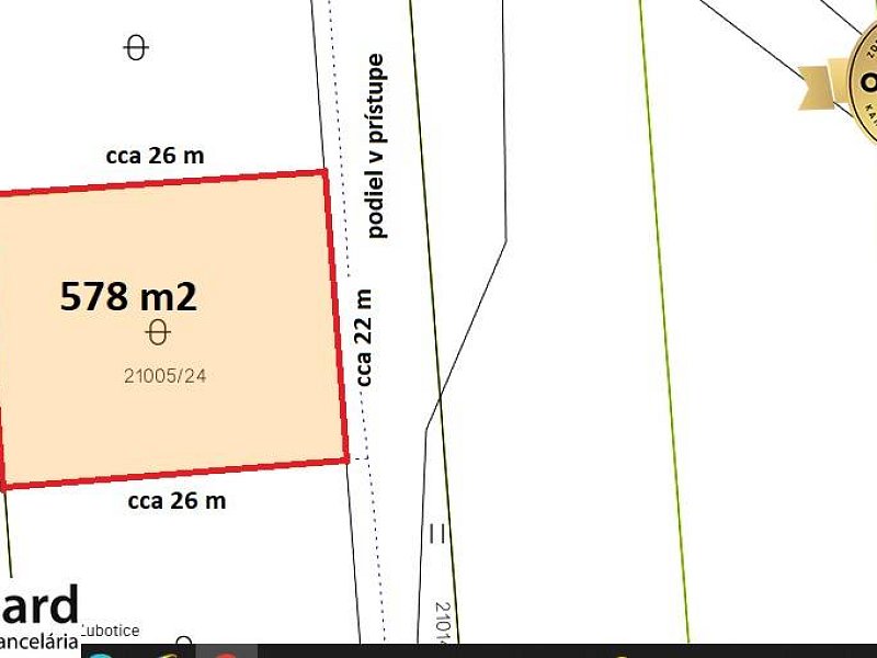 PREŠOV-ĽUBOTICE, INVESTIČNÝ POZEMOK, 578 m2,PRI VODOJEME