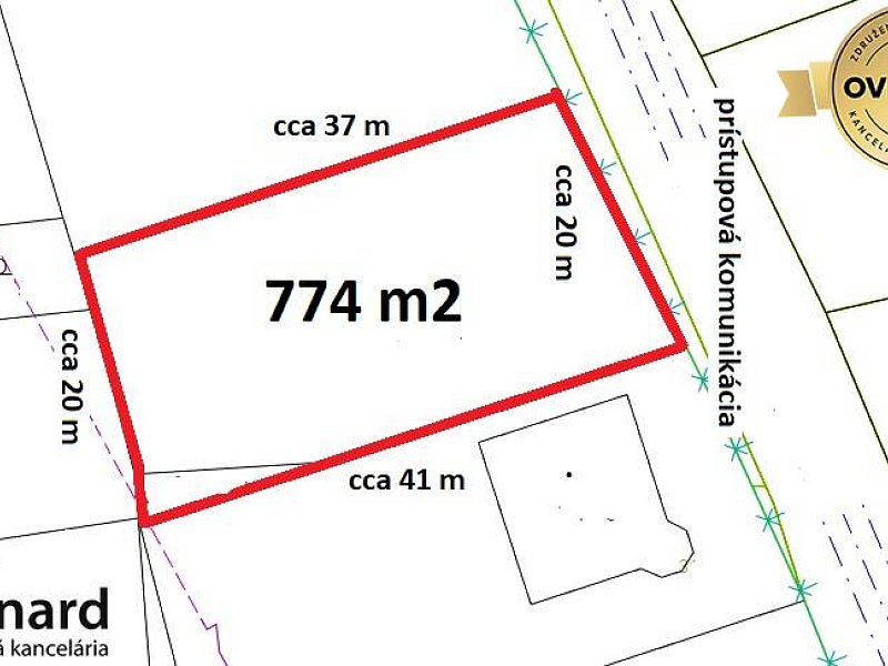 NA PREDAJ POZEMOK, VŠETKY IS, 774m2, PREŠOV,POD WILEC HÔRKOU  
