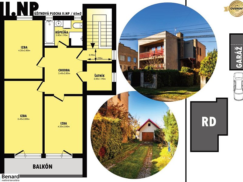 Na predaj rodinný dom v Lemešanoch