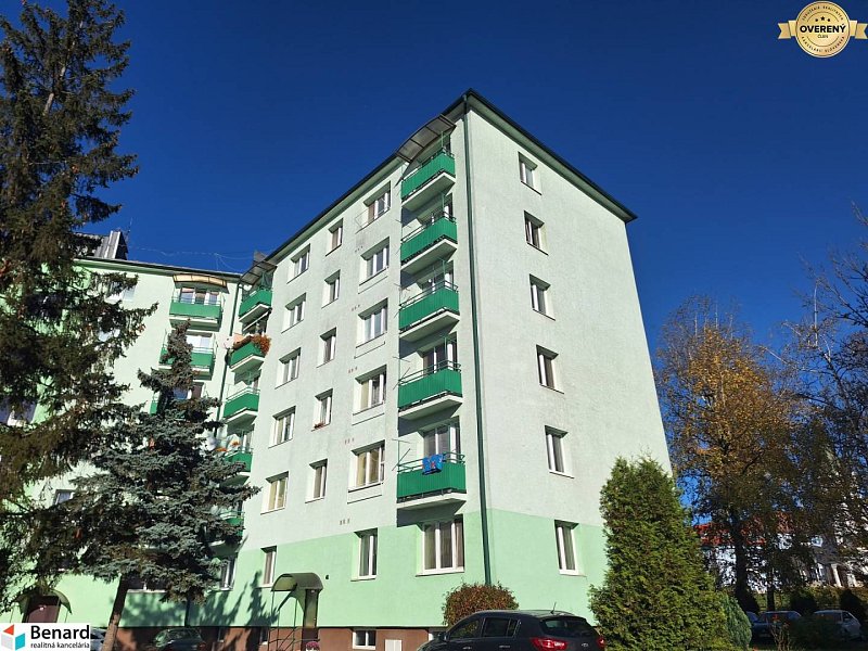 NA PREDAJ 2  IZBOVÝ BYT, BALKÓN, PREŠOV, UL. PAVLOVIČOVO NÁMESTIE