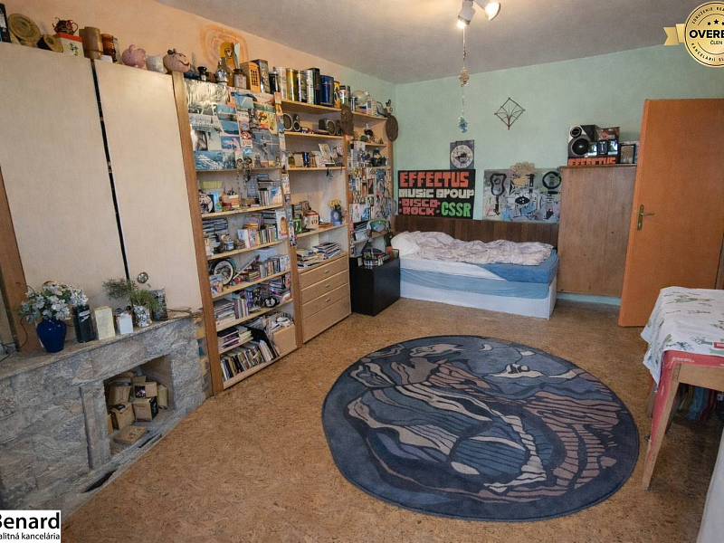 PRIESTRANNÝ 3 IZBOVÝ BYT, KUMBÁL, PÔVODNÝ STAV, 80m2;