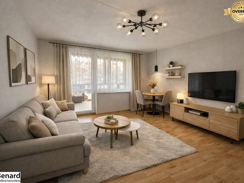 REZERVOVANÉ - 3-izbový byt v centre Starej Ľubovne