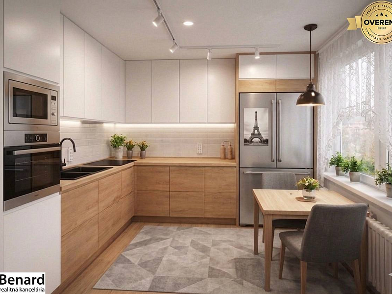 NA PREDAJ 3-IZBOVÝ BYT  S LODŽIOU, 67m2,  OKTÓBROVÁ ul,, PREŠOV