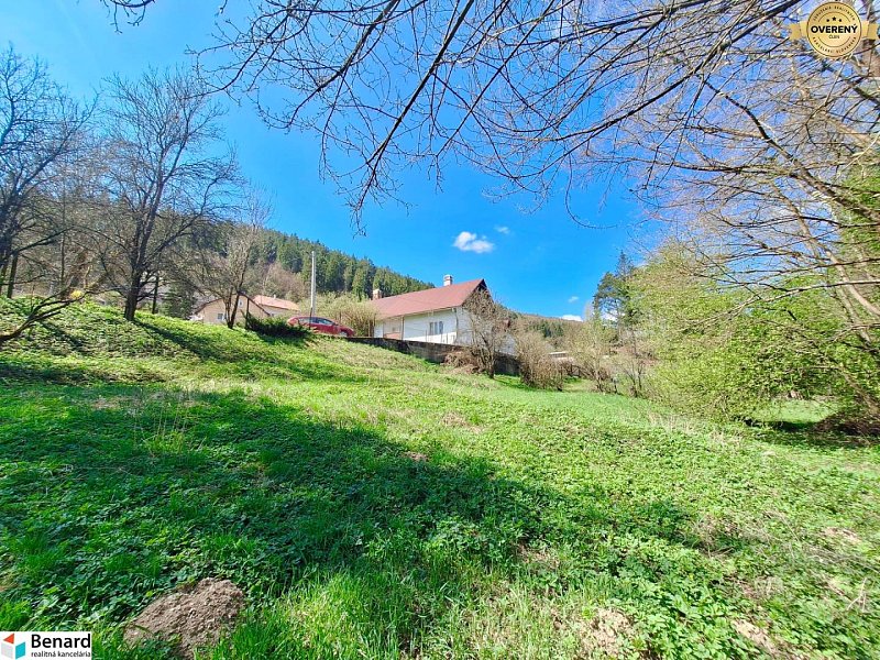 NA PREDAJ CHALUPA/RODINNÝ DOM, POZEMOK 15 ÁROV, GELNICA