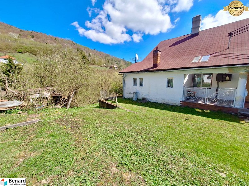 NA PREDAJ CHALUPA/RODINNÝ DOM, POZEMOK 15 ÁROV, GELNICA