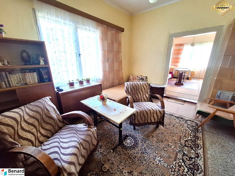 NA PREDAJ CHALUPA/RODINNÝ DOM, POZEMOK 15 ÁROV, GELNICA