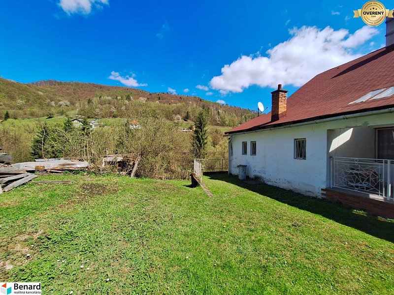 NA PREDAJ CHALUPA/RODINNÝ DOM, POZEMOK 15 ÁROV, GELNICA