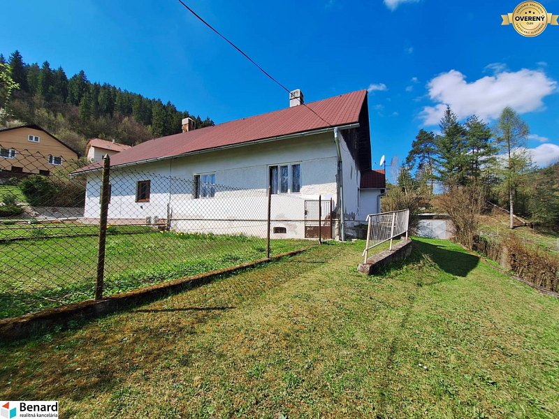 NA PREDAJ CHALUPA/RODINNÝ DOM, POZEMOK 15 ÁROV, GELNICA