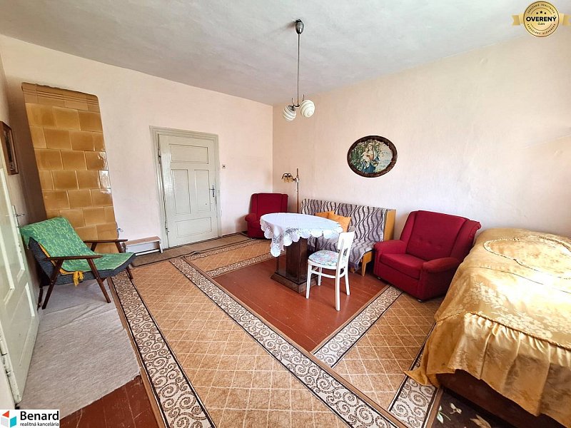 NA PREDAJ CHALUPA/RODINNÝ DOM, POZEMOK 15 ÁROV, GELNICA