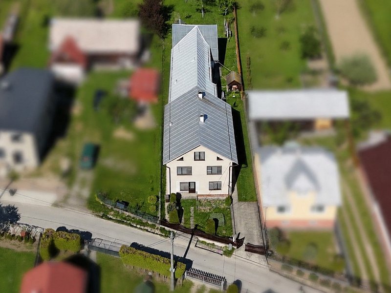 2 PODLAŽNÝ RODINNÝ DOM S PRÍSTAVBOU, 1064m2, JARABINA;