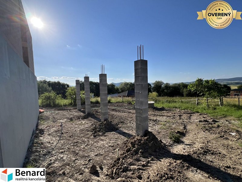 RODINNÝ DOM-NOVOSTAVBA, OKRUŽNÁ PRI PREŠOVE,POZEMOK  620 m2,HOLODOM