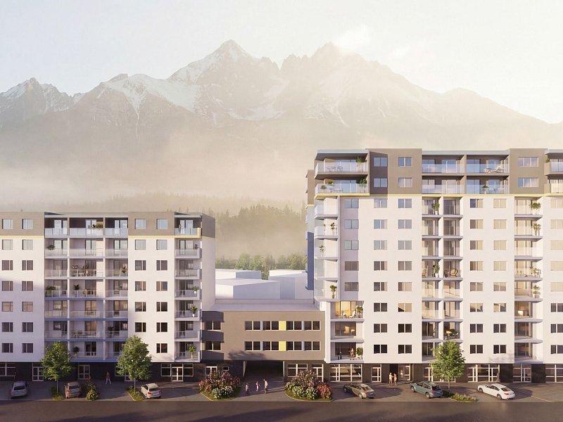 NA PREDAJ 4-izbový byt 10-D v CORRIB TOWER