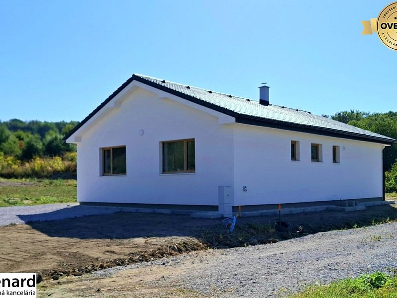 NA PREDAJ NOVÝ 4 izb. RODINNÝ DOM V KOKOŠOVCIACH pri PREŠOVE.